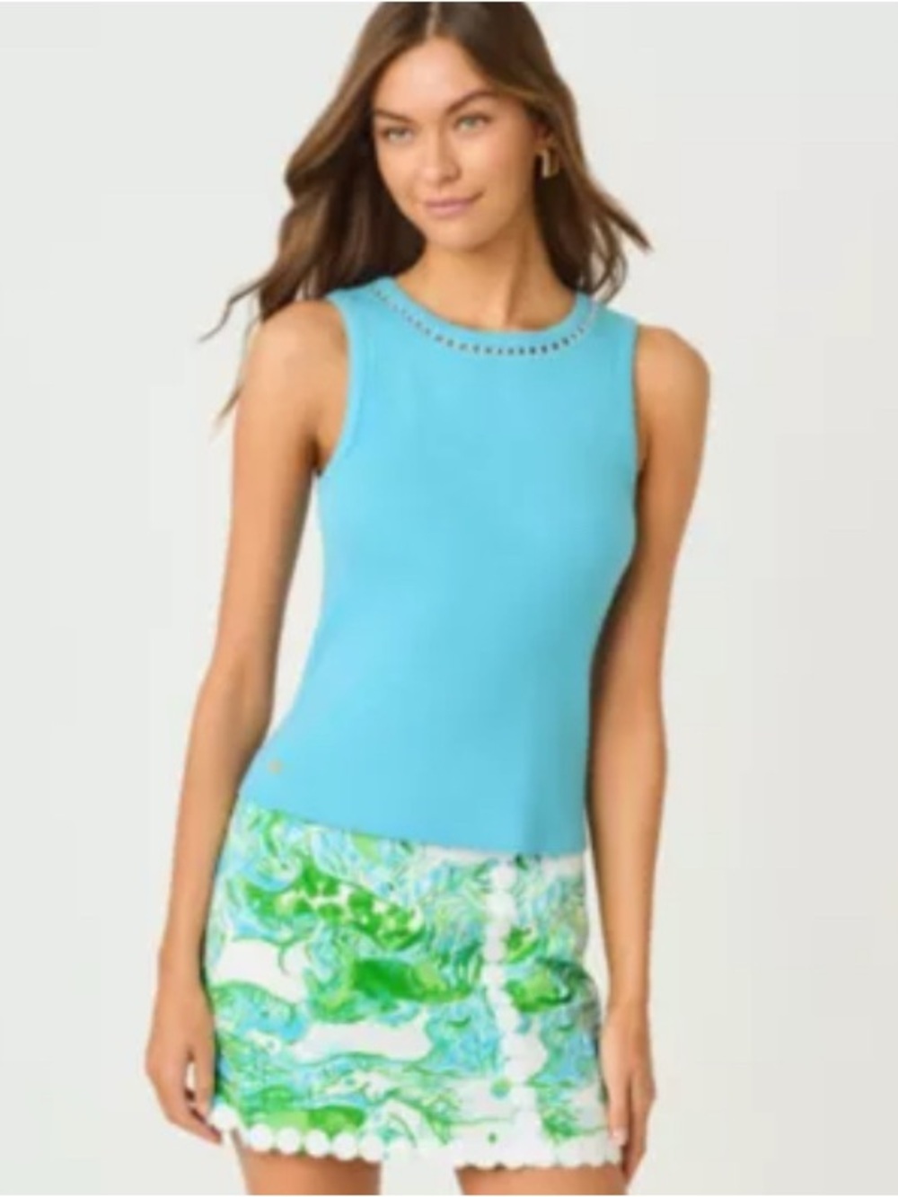 Lilly Pulitzer Vanna Sleeveless Knit Tank size Small NWT